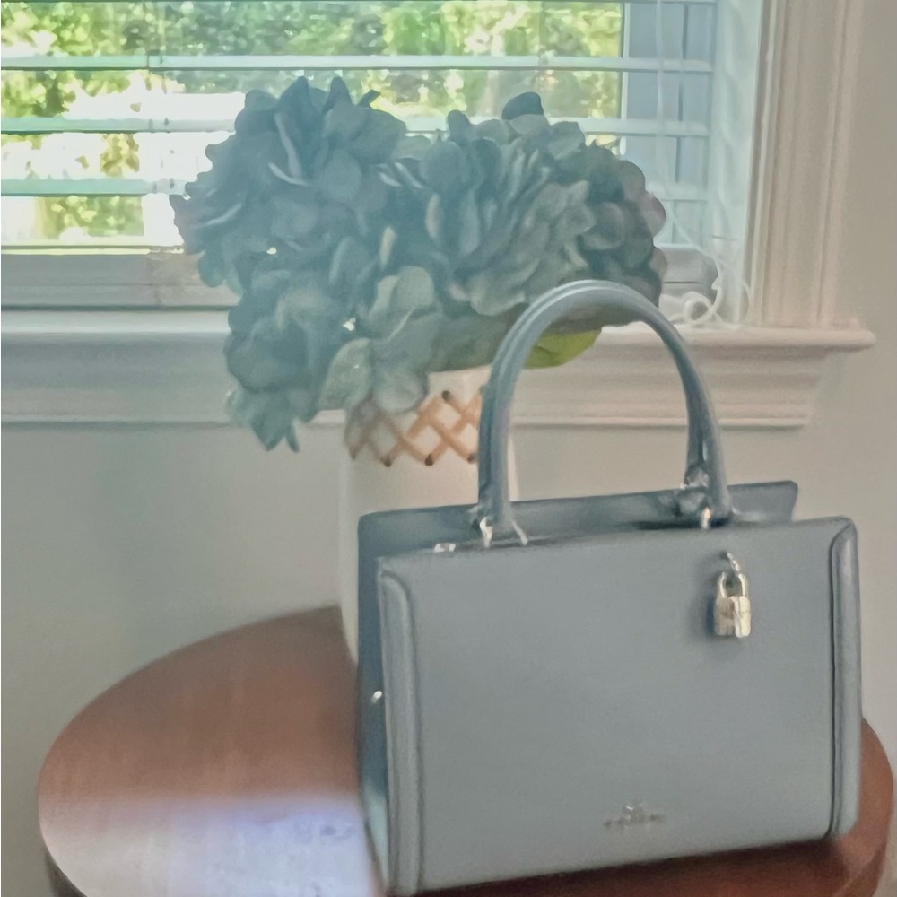 Coach Blue Satchel Bag